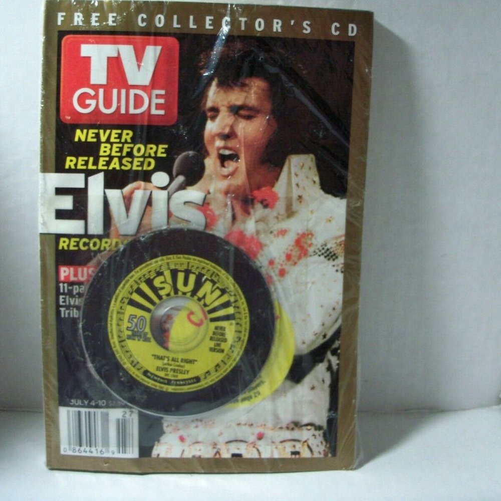1Elvis TV Guide with Sample Music CD